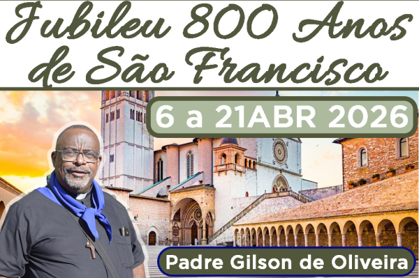Viagem Jubileu 800 anos de Sao Francisco